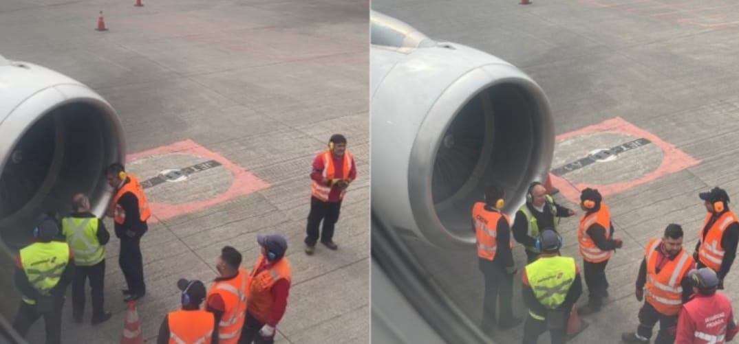 Avión Latam debe efectuar aterrizaje de emergencia en Carriel Sur por