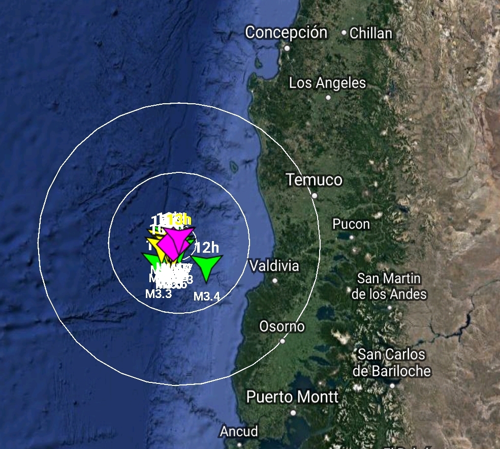 Noticias Chile | Más de 20 réplicas se han dejado sentir frente a Valdivia luego del sismo 6.7