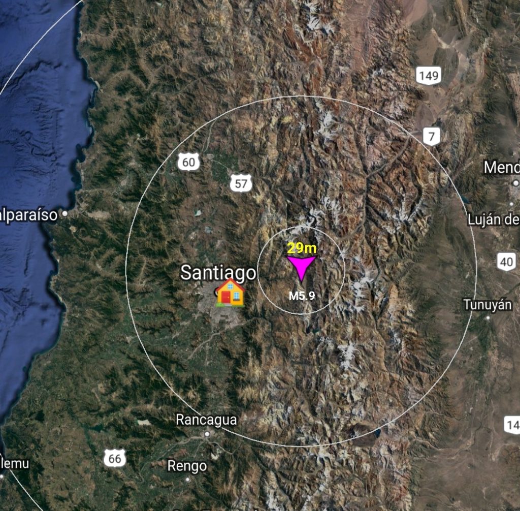 Noticias Chile | Fuerte Sismo Se Registra En La Zona Central De Chile ...