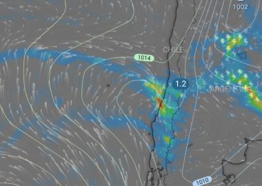 Noticias Chile | Sistema frontal con precipitaciones aproxima a la RM para fin de mes