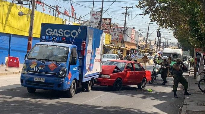 Noticias Chile | Carabinera es atropellada en barrio Franklin por delincuente